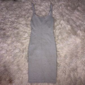 zara midi black and white striped dress